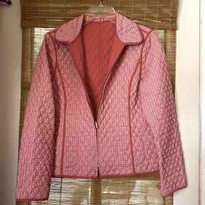 Reversible quilted jacket